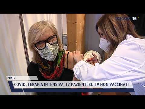 2021-09-23 PRATO - COVID, TERAPIA INTENSIVA, 17 PAZIENTI SU 19 NON VACCINATI