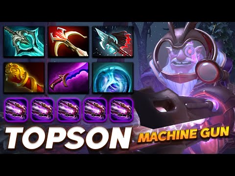 Topson Sniper - MACHINE GUN - Dota 2 Pro Gameplay [Watch & Learn]