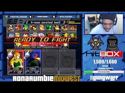 Rona Rumble: Midwest 1 | Loser's Eighths | FreePalestine (Sheik) vs TheRealThing (Falco)