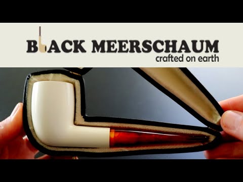 Black Meerschaum Turkish Pipe Unboxing
