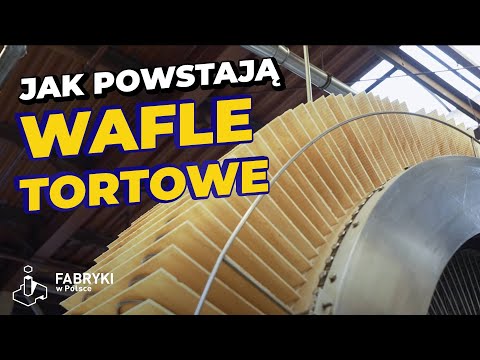 Jak powstają WAFLE TORTOWE – Fabryki w Polsce