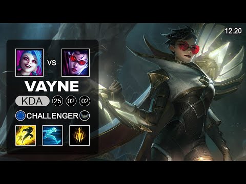 Vayne vs Ashe ADC - EUW Challenger - Patch 12.20 Season 12