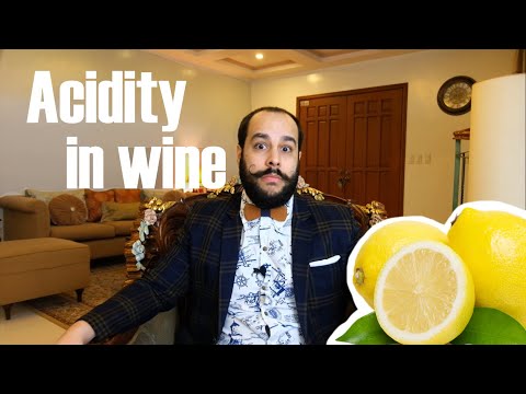 Acidity in wine