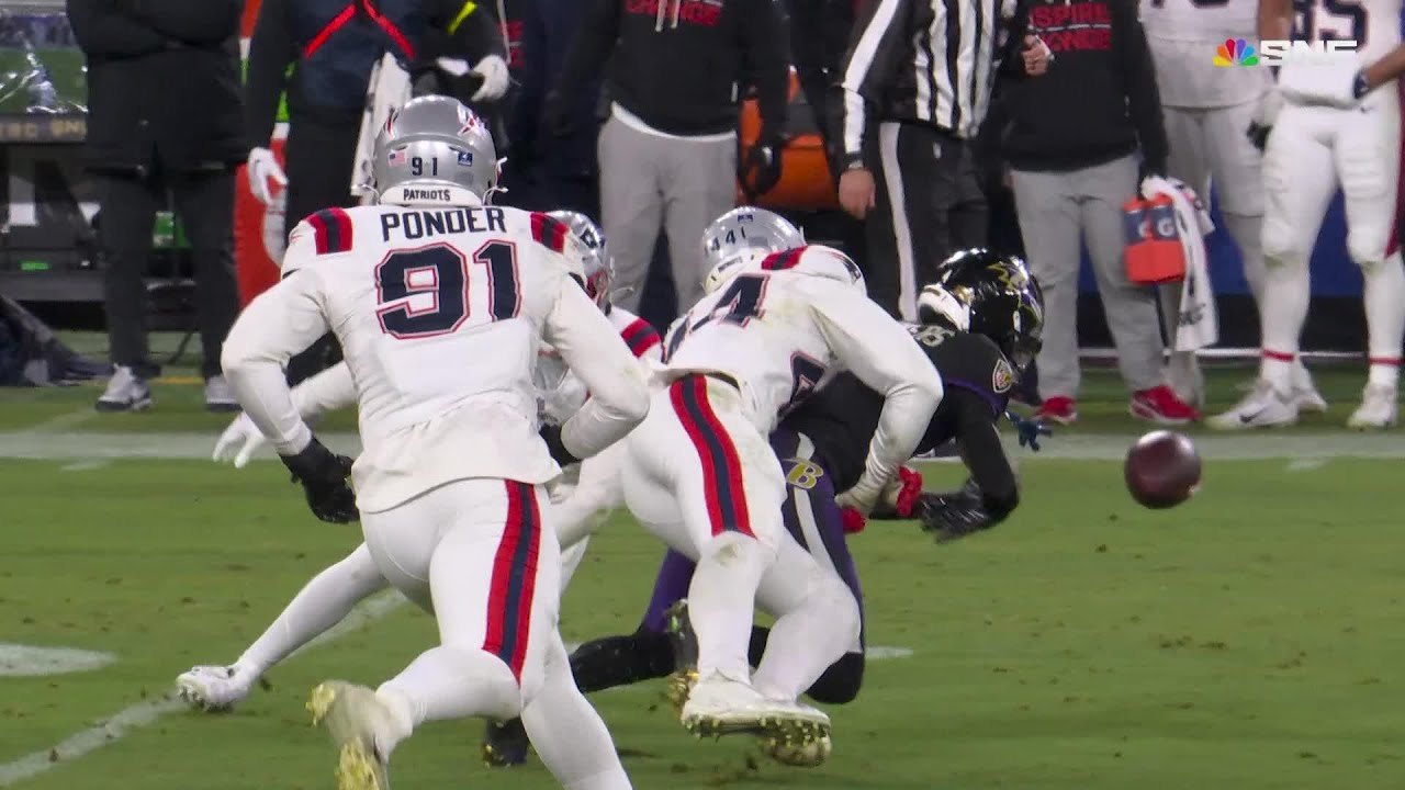 NE recovers key fumble in HUGE moment!