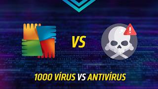 TESTEI O AVG vs 1000 VÍRUS