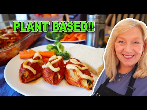 Delicious Vegan Pasta Recipe | Best Plant Based Stuffed Shells | Veganized Recipes