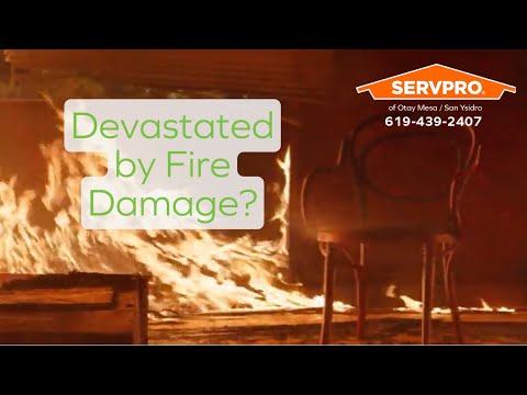 Otay Mesa/San Ysidro Gets Rid of Smoke, Soot, & Other Fire Damage: 619-439-2407