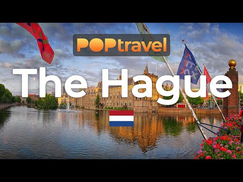 Walking in THE HAGUE / Netherlands 🇳🇱- Summer Evening - 4K 60fps (UHD)