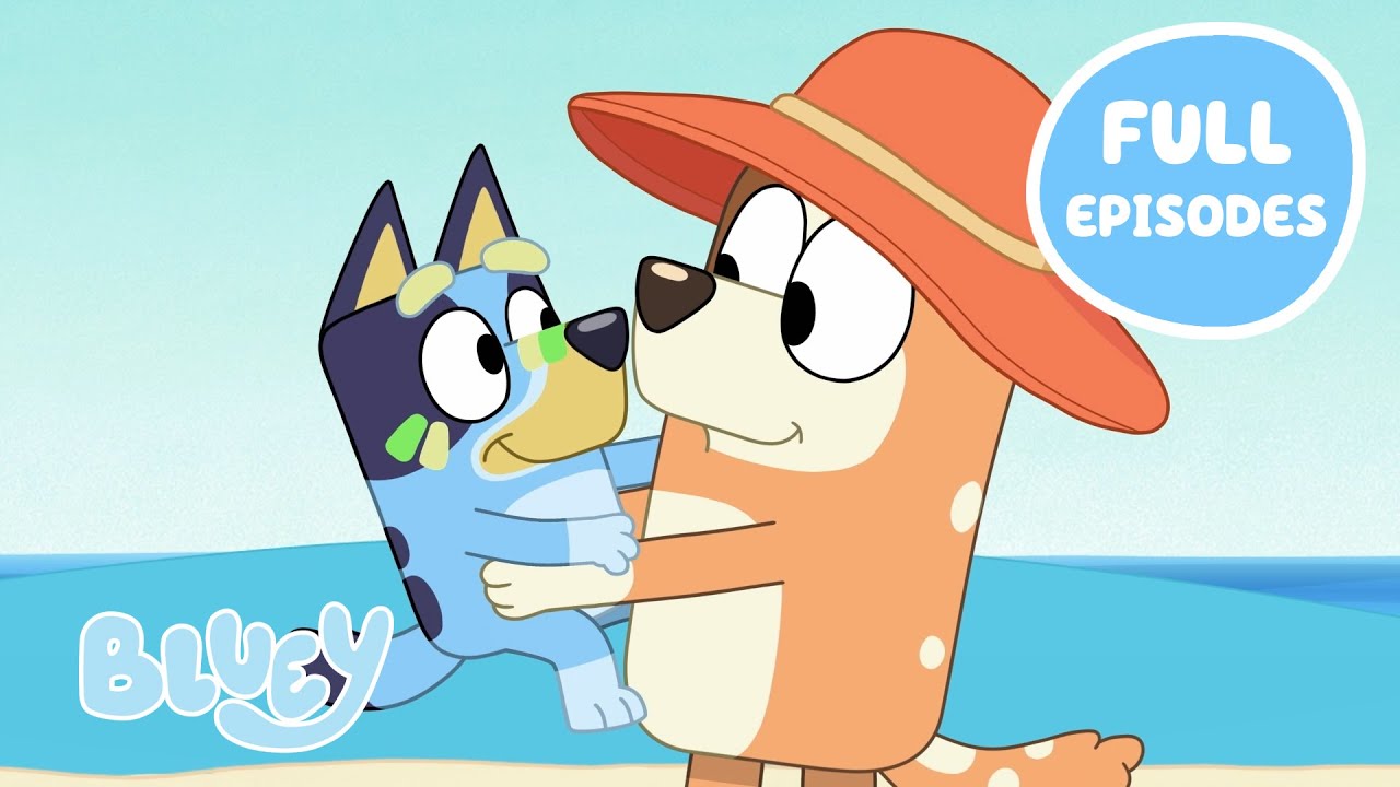 Bluey's Sunny Adventure Full Episodes ☀️ | Featuring The Pool, The Beach, and More! | Bluey