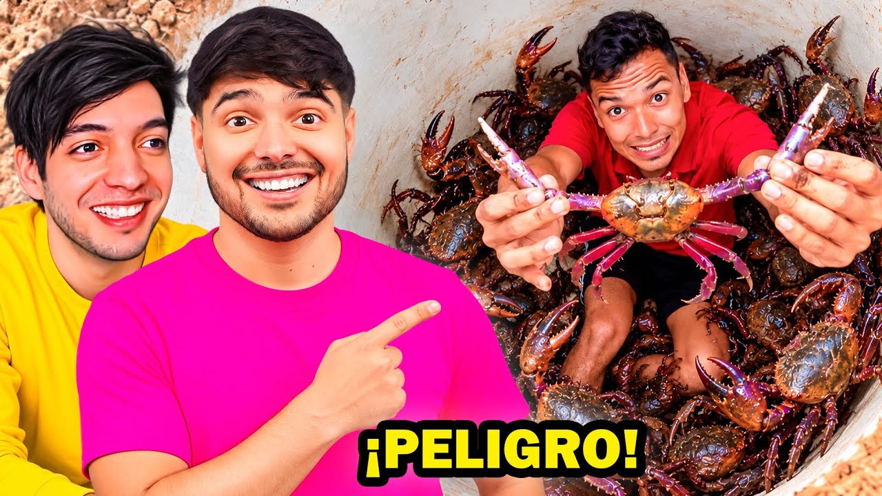 1,000 CANGREJOS ME MUERDE POR YOLOAVENTURAS  