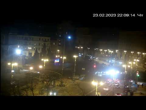 Веб-камера Киев Европейская площадь + Майдан 2023 02 24