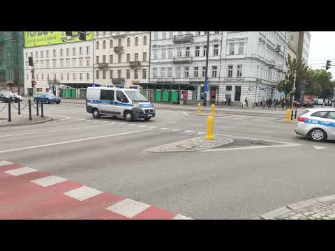 Alarmowo Policja Z358 KIA Cee'd + Z355 Fiat Ducato [] Komenda Stołeczna Policji 30.09.2020