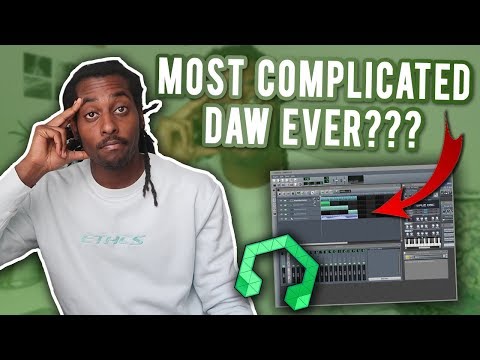 Making A Beat On LMMS For The SECOND TIME! (Most Complicated DAW EVER?)