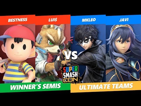 SSC 2019 SSBU Teams -  BestNess & Lui$ VS  MkLeo & Javi - Ultimate Winner's Semis