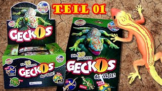 Die 20 coolsten Geckos der Welt - 01 !!! Neu !!! Unboxing - Planet WOW / Blue Ocean