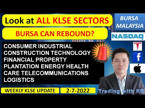 Weekly KLSE BURSA Update - 2-7-2022 - Look at ALL KLSE SECTORS💥 BURSA CAN REBOUND?💥