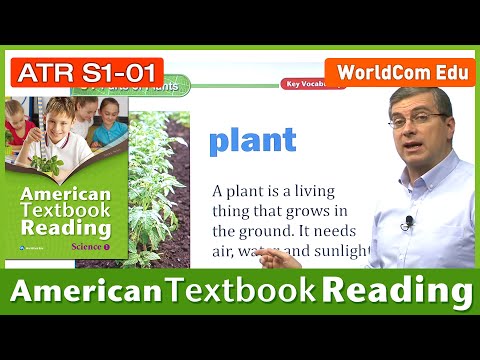 Learn English | American Textbook Reading | Science Grade 1 |  Lesson 1 | Brian Stuart (미국교과서)