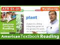 Learn English | American Textbook Reading | Science Grade 1 |  Lesson 1 | Brian Stuart (미국교과서)