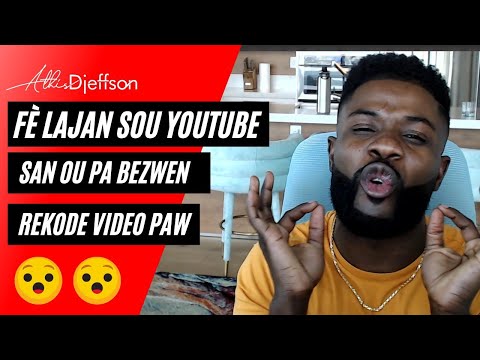 Kijan Pou Fè Lajan Sou Youtube San Ou Pa Bezwen Rekode Pwop Videyo Paw