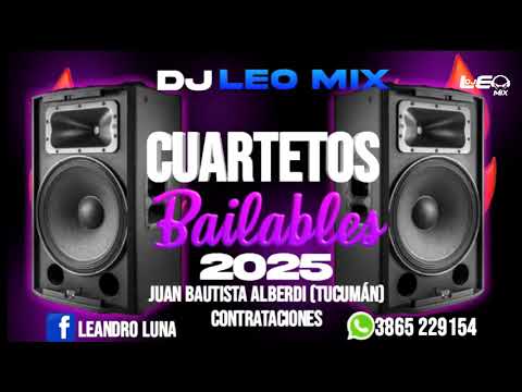CUARTETOS BAILABLES 2025 (LO QUE SUENA) _ JUNIO_ 2025 _DJ LEO MIX