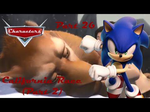 Characters (Cars) Part 26 - California Race (Part 2)
