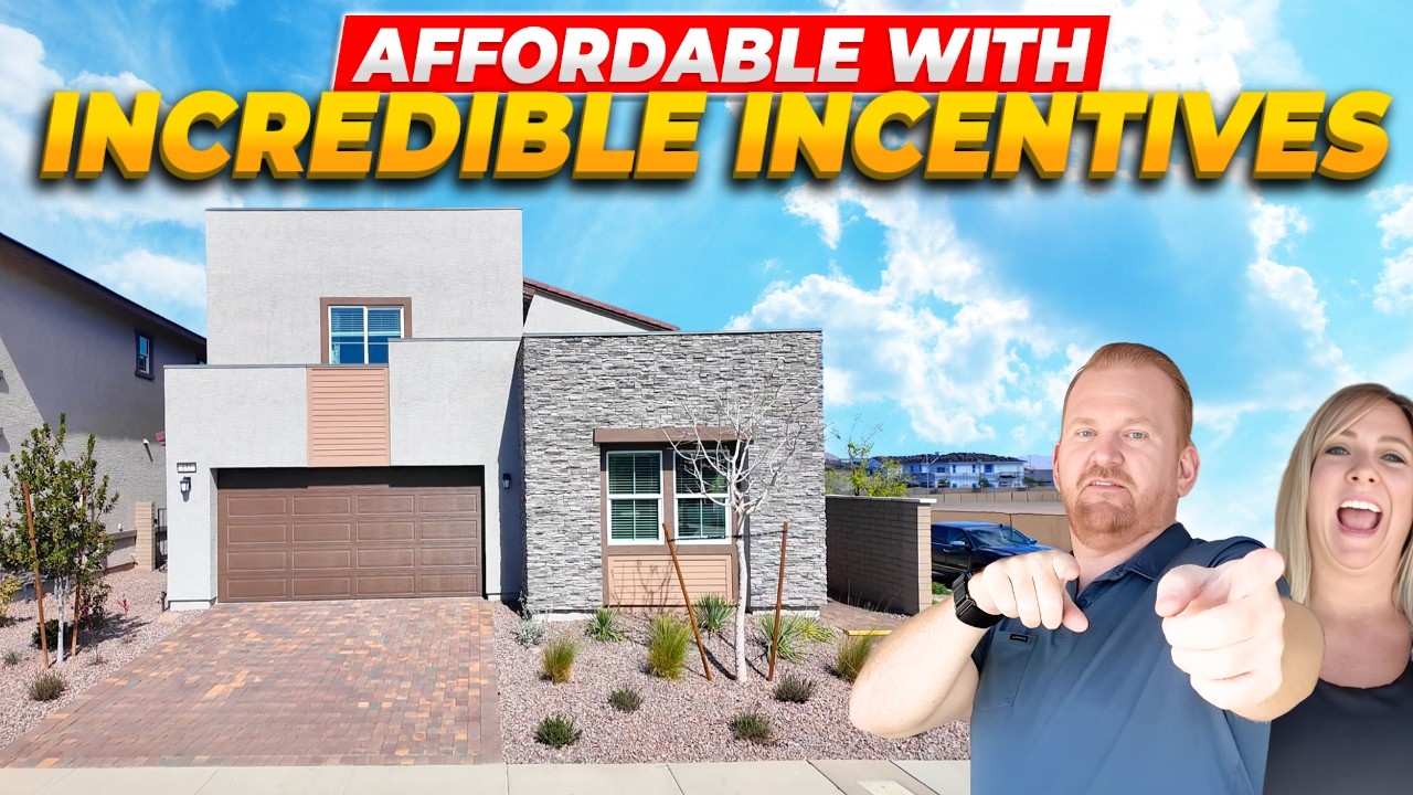 Tour This Modern New Home in Henderson NV - UNIQUE FEATURES!