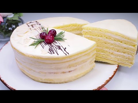 Торт Молочная девочка. НЕЖНЕЙШИЙ и ОЧЕНЬ ВКУСНЫЙ. Подробный рецепт со всеми нюансами