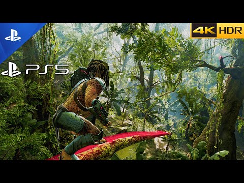 (PS5)Predator: Hunting Grounds | MOVIE LIKE ULTRA Realistic Graphics Gameplay [4K 60FPS HDR]