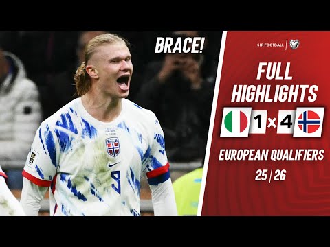 Italy vs Norway 1-4 - Highlights & Goals - 2025