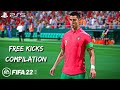 FIFA 22 - Free Kicks Compilation #2 | 4K
