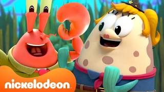 Hang Out with Mrs. Puff For 60 Minutes Straight! 💞 SpongeBob | Nicktoons