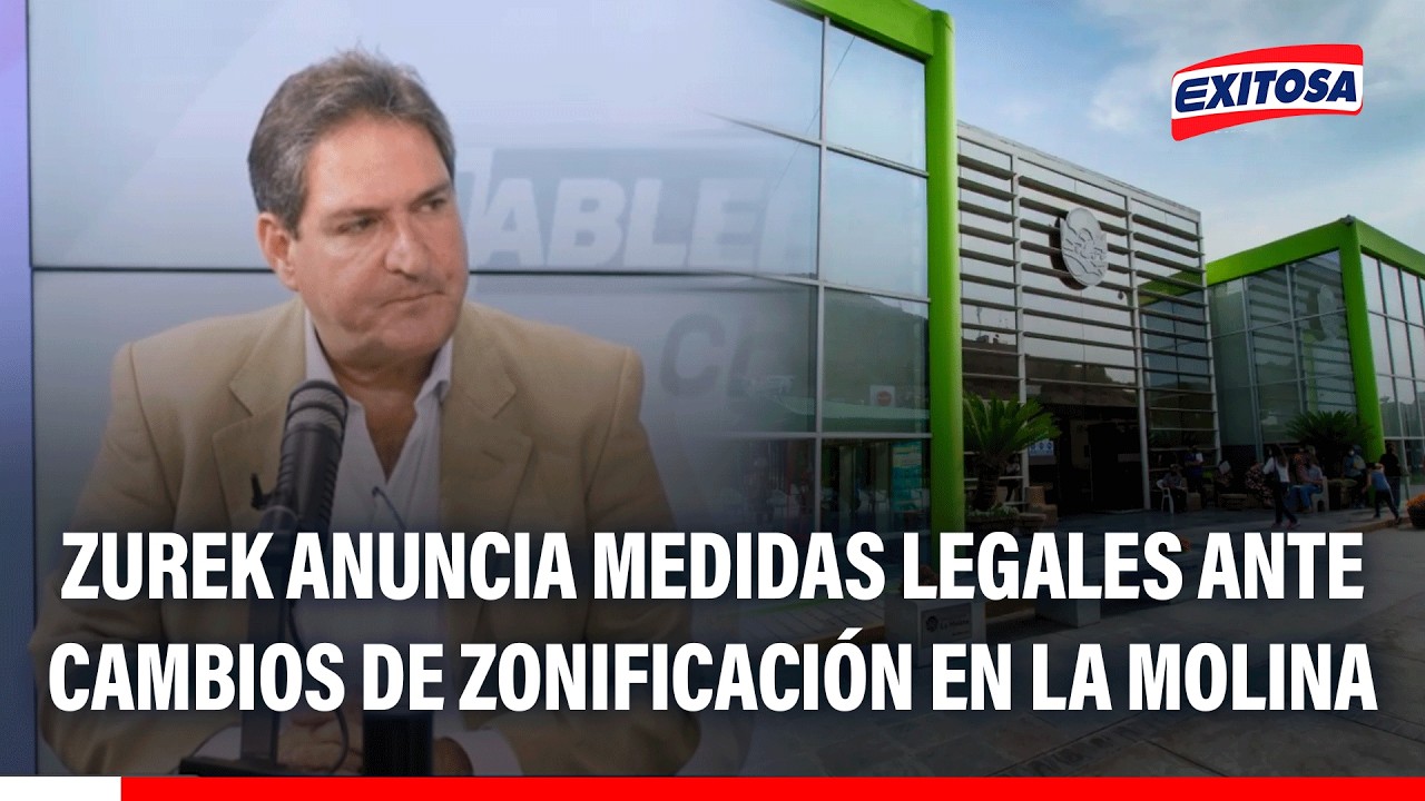 🔴🔵 Juan Carlos Zurek anuncia medidas legales ante cambios de zonificación en La Molina
