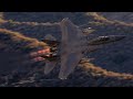 EPIC F-15 BURNER PASS to end this day on the Sidewinder low level. March 25, 2025