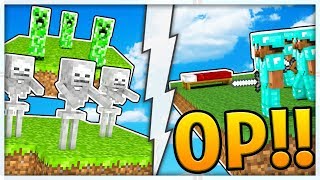 NEW OP MOBS EDITION MODDED MINECRAFT MONSTER SKY ISLAND - THE NEW MONSTERS INDUSTRIES 3.0?
