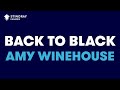 Amy Winehouse - Back To Black (Karaoke with Lyrics)