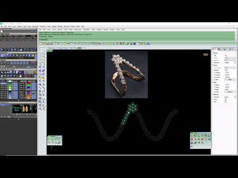 Close setting Vanki /Vanki Ring/Matrix 9/Jewelry CAD #09