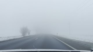 Több somogyi útszakaszon is nagyon-nagy a köd