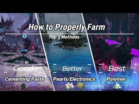 How to Properly Farm - Top 3 Methods! - Paste, Pearls, Poly