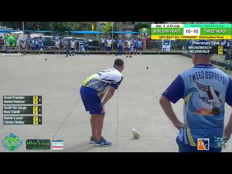 Pennant Elimination Final 2021 . Burleigh Heads Vs Tweed Heads