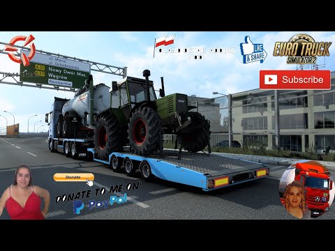 Euro Truck Simulator 2 (1.40) NG Scania S FVG Tandem Pack 1.40 Delivery in Poland + DLC's & Mods