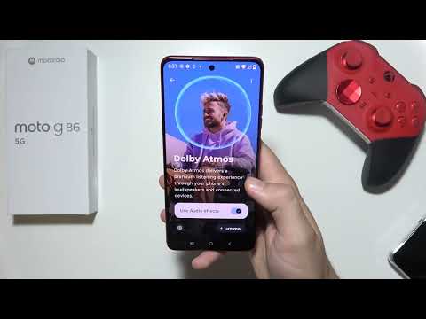 Motorola G86 5G / G86 Power: How to Turn On Dolby Atmos