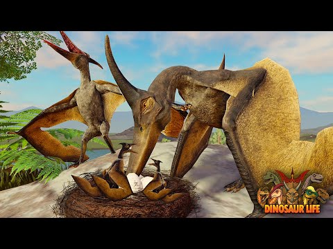 Pteranodon nistet und brütet seine Jungen aus! | ROBLOX Dinosaur Life