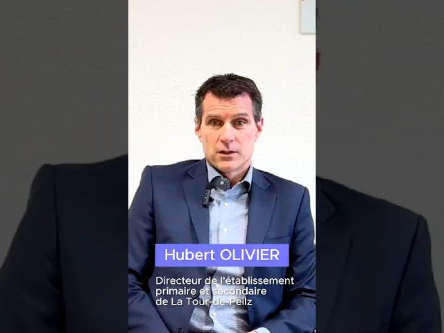 Hubert Olivier, directeur d'un établissement primaire et secondaire (VD)