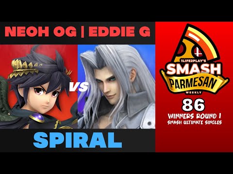 NEOH OG  Eddie G vs Spiral - Smash Ultimate Singles Winners Round 1 Smash Parmesan 86 - Dark Pit vs