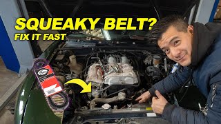 How to Fix a Squeaky Belt on a Miata (NA/NB) - Power Steering & Alternator Belt Replacement