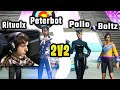 Peterbot Ritualx VS Pollo Boltz In Fortnite 2v2 Piece Control
