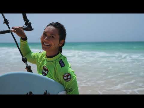 GKA Kite-Surf World Cup Cape Verde: Matchu Lopes (ESP) and Moona Whyte (USA) take the win