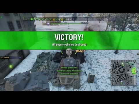World of Tanks Xbox ONE X T26E5 Patriot Gameplay