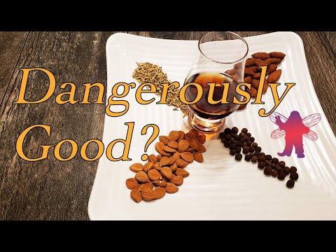 How to make AMARETTO Almond Liqueur from SCRATCH + Amaretto Foam Latte!