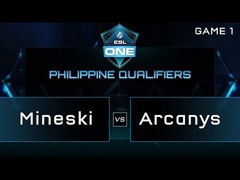 Mineski vs Arcanys - ESL One Manila PH Qualifiers - Game 1